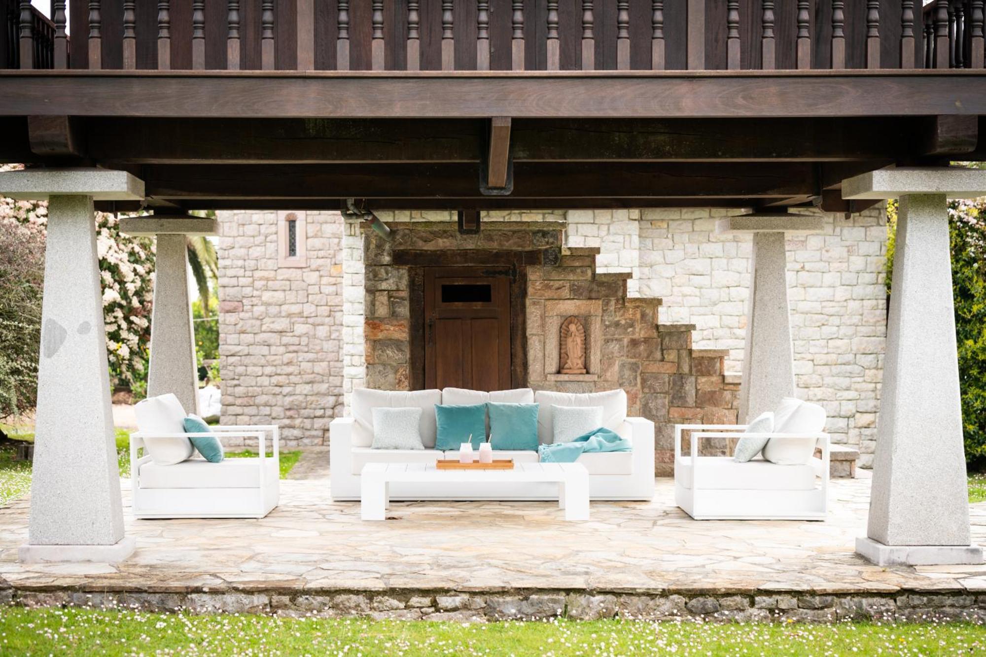 Casa En La Costa Con Wifi Jardin Y Barbacoa Guest House Llanes Exterior photo